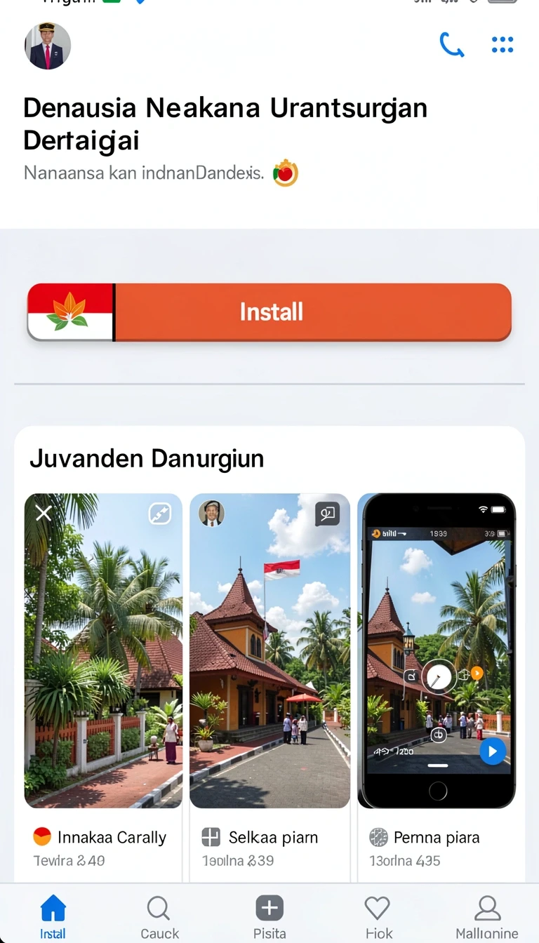 mg525 tampilan aplikasi